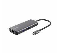 Trust Dalyx USB Tipo C 1000 Mbit/s Plata