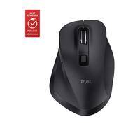 Ratón Trust inalámbrico 2400 DPI RF Wireless + Bluetooth 6 botones negro