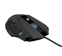 Trust Gaming GXT 158 - Ratón para Gaming (láser, con Sensor de 5000 PPP e iluminación LED), Negro, 20324