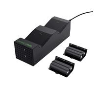 Trust Gaming GXT 250 - Estación de carga/Dock Duo para mandos Xbox Series X/S, cargador de mandos Xbox, soporte para mando - Negro