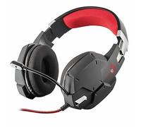 Trust Gaming GXT 322 Carus Auriculares Gamer con Micrófono Flexible y Diadema Ajustable, Cable de 1 m, para PS4, PS5, PC, Nintendo Switch, Xbox One, Xbox Series X - Negro