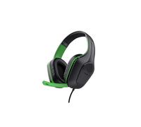 Trust GXT 415X ZIROX Auriculares Alámbrico Diadema Juego Negro, Verde