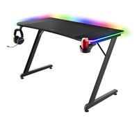 Trust Gaming GXT 710 Luminus Pro Mesa Gaming 120x60 RGB y Cargador Inalámbrico de 10 W Integrado
