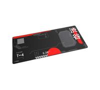 GXTrust 759 Alfombrilla Ratón Gaming XXL Japón Negro, Desk Pad 900x400 mm con Bordes Cosidos para Escritorio, Superficie de Textura Optimizada, Base Antideslizante, Japan Tokyo Anime Manga Kyoto