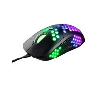 Trust Gaming GXT 960 Graphin Ligero ratón para Gaming RGB (74 Gramos, hasta 10 000 PPP, Iluminación RGB Personalizable) Negro