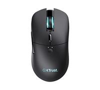 Trust Gaming GXT 980 Redex Ratón Inalámbrico Gaming Recargable, 200-10.000 dpi, Baja Latencia, Ratón RGB, 6 Botones Programables, Dongle USB, Ratón Inalámbrico para Portátil, PC, Windows - Negro