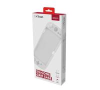 Trust Gaming GXTrust 1253W Carcasa Nintendo Switch 2, Funda Protectora de Silicona con Diseño Texturizado, Resistente a los Arañazos, Absorción de Impactos, Cubierta Protectora Switch 2, Blanco