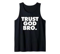 TRUST GOD BRO Camiseta sin Mangas