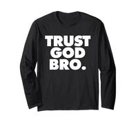 TRUST GOD BRO Manga Larga