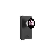 Trust God Plan His Way is Better Christian Faith Jesus Cross PopSockets PopWallet para MagSafe