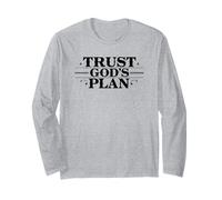 Trust God'S Plan Christian Timing Manga Larga