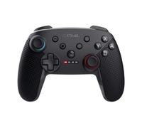 Trust GXT 1246 Muta Mando Nintendo Switch Inalambrico con Bluetooth, Vibración Dual Shock, Sensor de Control, Función Turbo, 15h de Juego, Controller para Nintendo Switch, Lite, OLED, Negro