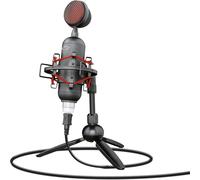 Trust Gxt 244 Zumbido USB Streaming Micrófono, USB Micrófono Con Claro Audio