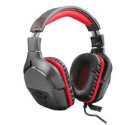 Trust gxt 344 creon auriculares alámbrico diadema juego negro, rojo