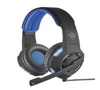 Trust GXT 350 Radius - Auriculares gaming con conexión USB, Surround 7.1, color negro