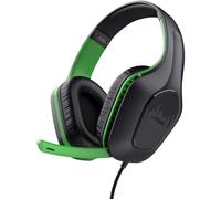 Trust GXT 415X ZIROX Auriculares Alámbrico Diadema Juego Negro, Verde