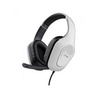 Trust GXT 415W Zirox Auriculares Alámbrico Diadema Juego Blanco