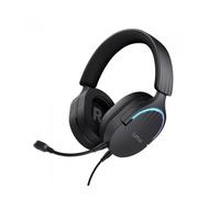 GXTrust 490 Fayzo Cascos Gaming USB 7.1 Sonido Envolvente, Drivers 50mm, 85% Plástico Reciclado, Micrófono con Cancelación de Ruido, RGB Auriculares con Cable Over-Ear PC PS5 - Negro