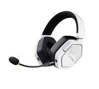 Auriculares gaming inalámbricos con micrófono trust gaming gxt 493ps carus ps5/ jack 3.5/ bluetooth/ blancos