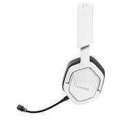 Auriculares gaming inalámbricos con micrófono trust gaming gxt 493ps carus ps5/ jack 3.5/ bluetooth/ blancos