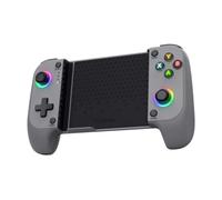 Trust GXT 735G Mylox Mando para Móvil Bluetooth, Iphone/Android / PS5 / Xbox, 12h de Juego, Doble Vibración, Iluminación LED RGB, Gamepad Inalambrico para Movil, Accesorios Gaming, Gris