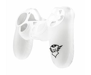 Trust GXT 744 - Funda de Silicona para Mando PS4, Color Transparente