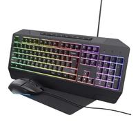 Trust GXT 791 Teclado Ratón Incluido USB QWERTY Italiano Negro