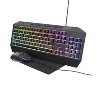 Trust GXT 791 Teclado Ratón Incluido USB QWERTY Italiano Negro