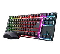 Trust gxt 832 thado teclado ratón incluido juego rf inalámbrico qwer