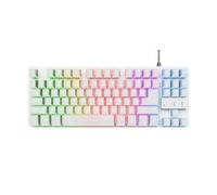 Trust GXT 833W Thado teclado Juego USB QWERTY Español Blanco