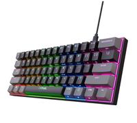Trust gxt 867 acira teclado juego usb qwerty italiano negro