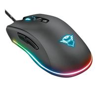 Trust GXT 900 Kudos - Ratón para Gaming RGB, 100-15000 PPP, 7 Botones, Negro