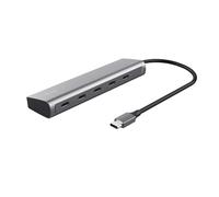 Trust Halyx Hub 5 Puertos 4X USB-C Puerto Alimentación USB-C PD 100W