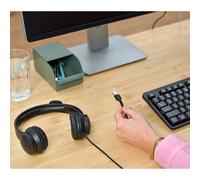 Trust - HS-201 Auriculares Alámbrico Diadema Oficina/Centro de llamadas USB tipo A Negro