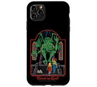 Trust in God Alien Sarcastic Retro Vintage Funny Adult Humor Carcasa para iPhone 11 Pro Max