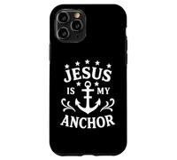 Trust in Jesus Anchor Christian Message Jesus is God Carcasa para iPhone 11 Pro