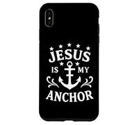 Trust in Jesus Anchor Christian Message Jesus is God Carcasa para iPhone XS Max
