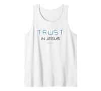 Trust in Jesus - Christian Faith Inspirational Reminder Camiseta sin Mangas