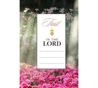 Trust in the Lord: Prayer notes / Christian Art Gifts Notebook / Size: 6 inch x 9 inch / 101 Pages / Gift for prayer Notebook