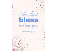 Trust in the Lord with All Your Heart: Christian Notebook with Confetti Pattern Cover | Proverbs 3:5 Scripture Journal