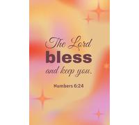 Trust in the Lord with All Your Heart: Christian Notebook with Orange Gradient Stars Cover | Proverbs 3:5 Scripture Journal (5.5 x 8.5, 100 Pages)