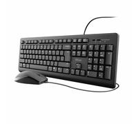 Trust International 23974 Teclado, Negro, USB, QWERTY, Inglés
