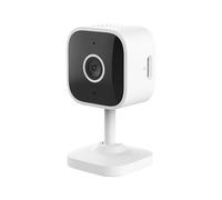 Trust IPCAM-2900 Cámara Vigilancia WiFi Interior, Camara con Visión Nocturna, Sirena y Micrófono Incorporados, Detección de Personas, Cámara de Vigilancia con App para Videovigilancia, Blanco