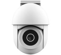 Trust IPCAM-3900 Cámara Vigilancia WiFi Exterior, Camara 360° con Visión Nocturna, Luz/Sirena/Micrófono Incorporados, Detección de Personas, Cámara con App, Videovigilancia, Blanco