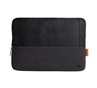 Trust Lisboa Funda Portatil 16 Pulgadas, Maletín Portátil 16" de Plástico Reciclado, Hombre Mujer Universidad Negocio Trabajo Ordenador Lenovo ASUS HP DELL Acer MacBook - Negro