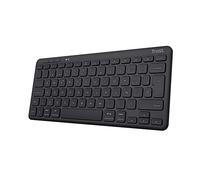 Trust Lyra Teclado Bluetooth Multidispositivo QWERTY Español, Negro