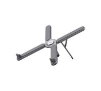 Trust Macy Soporte Portátil Plegable Ergonómico 17.3, Gris | Elevador Portatil Trabajo, 7 Niveles de Altura, Soporte Ordenador Aluminio para Macbook Pro Oficina Tablet Lenovo HP DELL