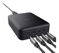 Trust maxo cargador usb c 240w carga rapida, 4 puertos usb-c, estació