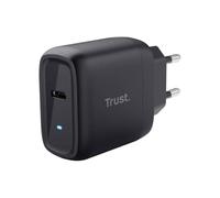 Trust Maxo Cargador USB-C de 45W, 75% de Material Reciclado, Cargador Rápido con Cable USB-C de 2m, Adaptador de Corriente para iPhone, iPad, Samsung Galaxy, Steam Deck, Smartphones, Tablets
