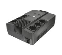 Trust Maxxon sistema de alimentación ininterrumpida (UPS) 0,8 kVA 6 salidas AC